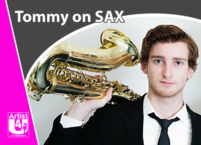 WEB400 Tommy on sax Artist 4 U